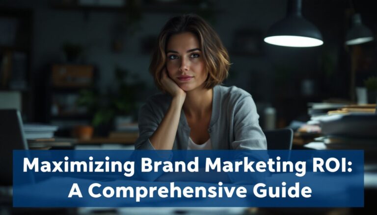 Maximizing Brand Marketing ROI: A Comprehensive Guide