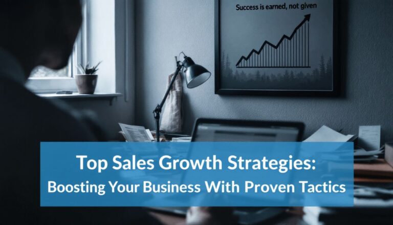 Top Sales Growth Strategies: Boosting Your Business With Proven Tactics