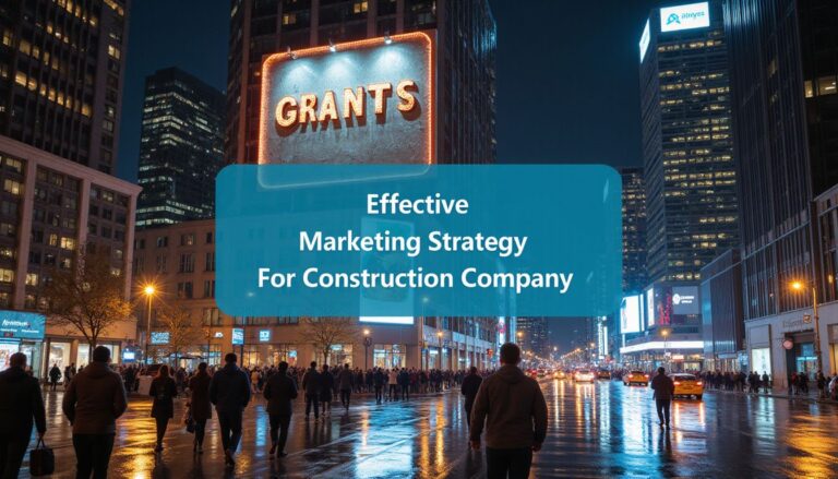 Effective Marketing Strategy For Construction Company